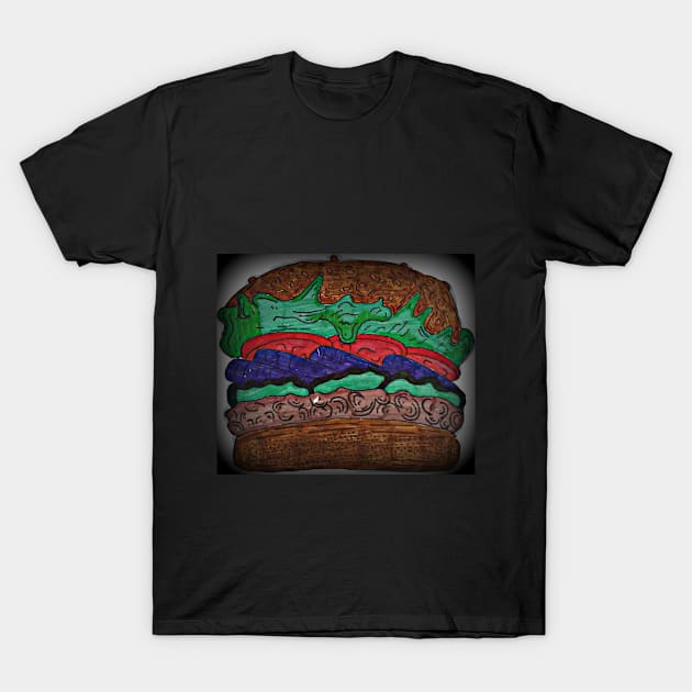 Hamburgers is better than Love T-Shirt by gerti23